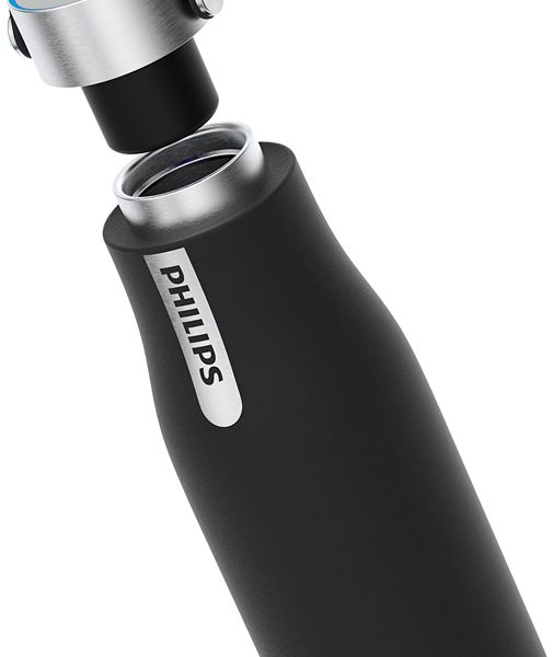  Philips GoZero - Botella de agua de acero inoxidable