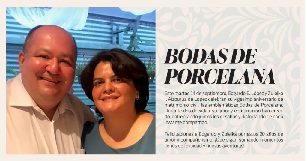 GENTE  | BODAS DE PORCELANA